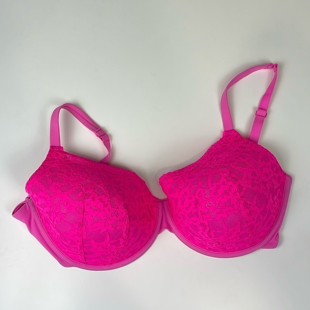 Skims Fits Everybody Lace T Shirt Bra - Picture 2 of 8